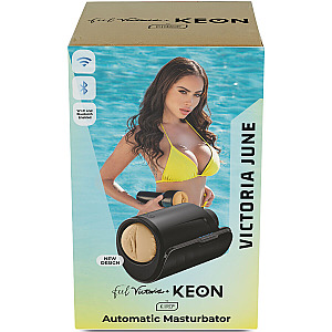 Kiiroo Keon Wifi Combo Victoria June Automatic Masturbator And Feel Stroker, interaktívny masturbátor set