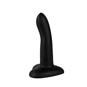 Lola Games Flow Emotional (Black), hladké silikónové dildo