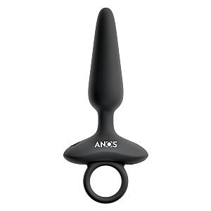 ANOS Flexible Butt Plug With Vibrations, vibračný análny kolík