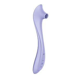 Satisfyer Easy Lover (Violet), duálny stimulátor klitorisu