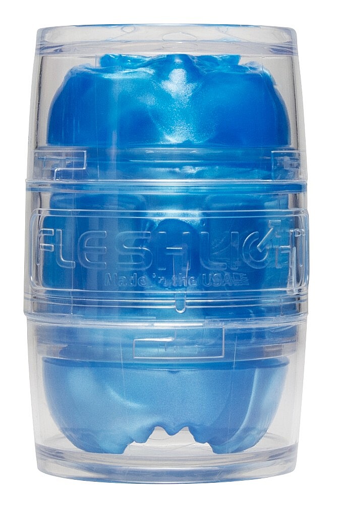 Fleshlight Quickshot Alien Blue, obojstranný masturbátor