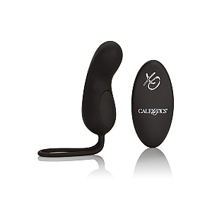 CalExotics Remote Rechargeable Curve (Black), diaľkový mini vibrátor