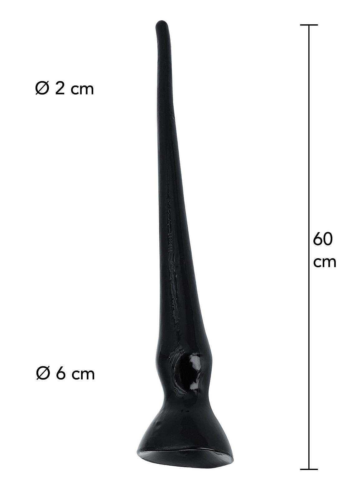 Hidden Desire Extreme Anal Trainer (60 cm), análny XXL dildo