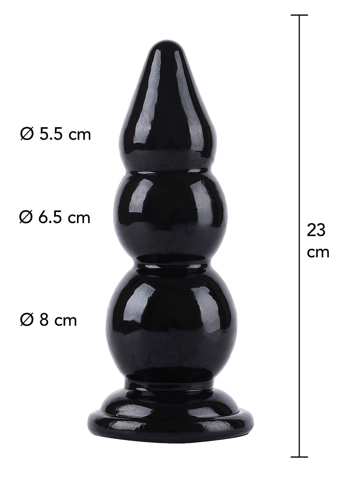 Hidden Desire Extreme Buttplug Balls (23 cm), análny XXL dildo