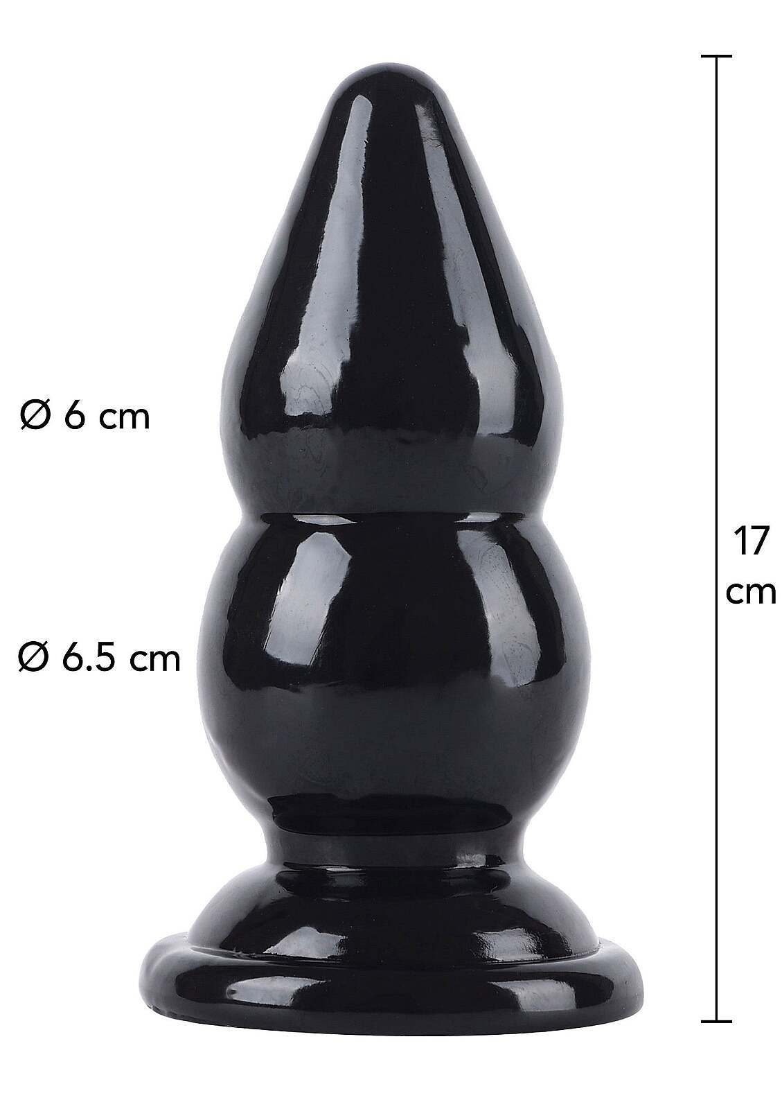 Hidden Desire Extreme Buttplug Balls Large (17 cm), análny XXL kolík