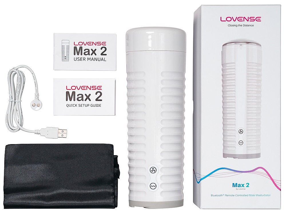Lovense Max 2 Masturbator, bluetooth vibračný masturbátor