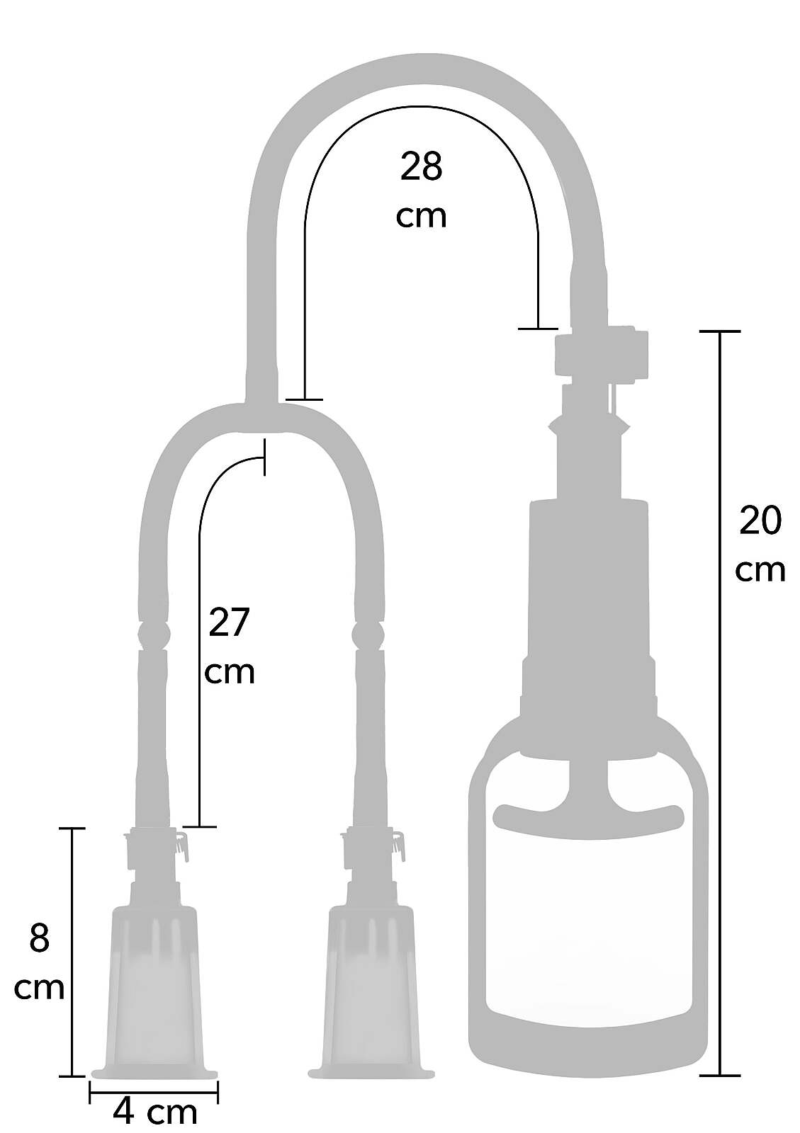 She.E.O Vacuum Nipple Pleasure Pump Large, vákuová pumpa na bradavky