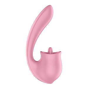 Satisfyer Tongue Genius (Pink), dvojitý vibrátor s jazýčkom
