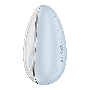 Satisfyer Drop To Go (Blue), cestovný priložiteľný vibrátor