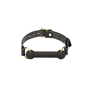 Liebe Seele Samurai Thick Leather Bite Gag, kožený hryzací roubík