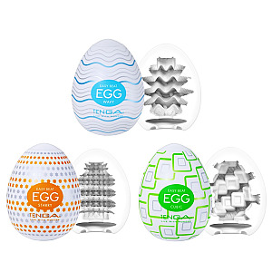 Tenga Egg Standard Set 1, sada masturbačných vajíčok