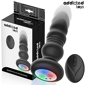 Addicted Toys Thrusting Vibrating Anal Plug, prirážacia vibračný kolík