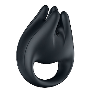 Satisfyer Perfect Pair 1 (Black), multifunkčný vibračný krúžok