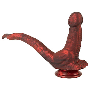 Beasty Cocks Panthera Double, fantasy šupinaté dildo s chvostom