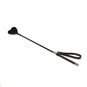Liebe Seele Black Organosilicon Riding Crop, jazdecký bičík