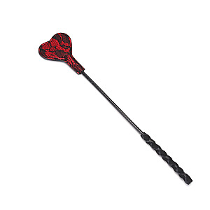 Liebe Seele Victorian Garden Lace Mini Crop Whip, čipkový mini bičík