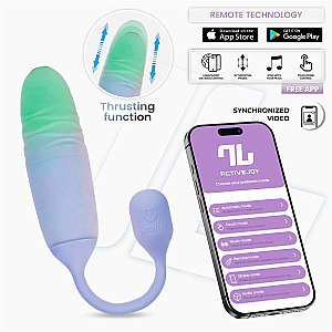 INTOYOU APP SERIES NexEgg Motion Vibrating Egg with Thrusting (Lilac/Pistachio), vibračné vajíčko s aplikáciou