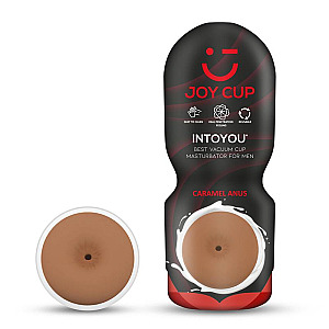 JOY CUP Masturbator Anus Stimulating Caramel, análny masturbátor