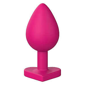 Dream Toys Love Signal Heart Plug Small, análny kolík