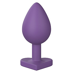 Dream Toys Love Signal Heart Plug Large, análny kolík