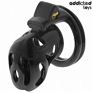 Addicted Toys Locked Sealed Crypt Penis Cage (8 cm), uzamykateľná klietka na penis