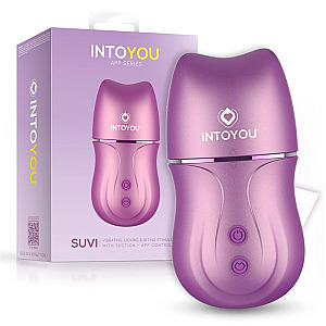 IntoYou App Series Suvi Stimulator with Licking, inteligentný stimulátor