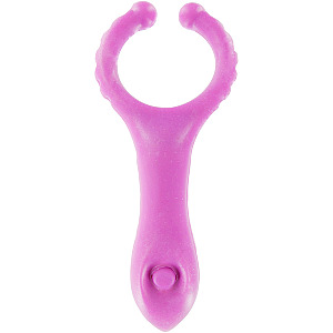 Vibrating Clit-Stim C-Ring Purple