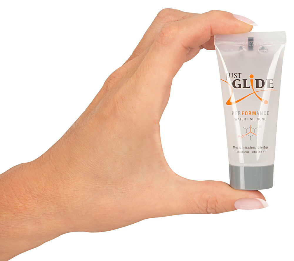 Just Glide Performance (20 ml), hybridný lubrikačný gél na intímne použitie
