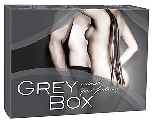 9-dielna Fetish (BDSM) sada erotických hračiek GREY BOX