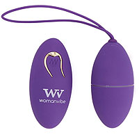Womanvibe Alsan fialové vibračné vajíčko na diaľkové ovládanie