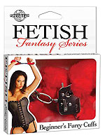 Fetish Fantasy Furry Cuffs červené