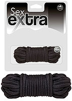Sex Extra Bondage lano 10 m čierne