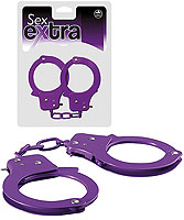 Sex Extra kovové putá fialová